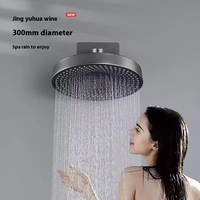 Système de douche thermostatique encastré de luxe haut de gamme FSH OEM en laiton avec robinet de baignoire et cartouche céramique anti-fuite