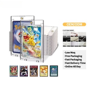 FX 360PT Porte-cartes magnétique à une touche, Étui de protection rigide transparent pour cartes à collectionner - Product Image 1