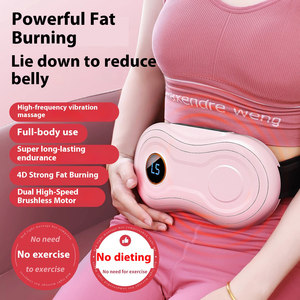 Sabuk pemijat pelangsing selulit elektrik, sabuk pijat getaran elektrik, perangkat pelangsing seluruh tubuh, pengendali jarak jauh nirkabel, berat badan isi ulang USB - Product Image 2