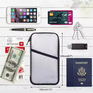 Thiết kế mới chống cháy hộ chiếu túi đóng cửa tiền mặt tiền tổ chức tài liệu chống cháy túi - Product Image 1