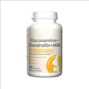 Glucosamine Chondroitn & MSM mengandung Vitamin C & kesehatan sendi mangan dukungan nutrisi yang kompleks untuk kesehatan sendi