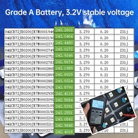 IMREN baterai Lifepo4 prisma, sel baterai 3.2v 100Ah 200Ah 300ah Lifepo4 Cell 3.2v 230ah Lithium Lifepo4