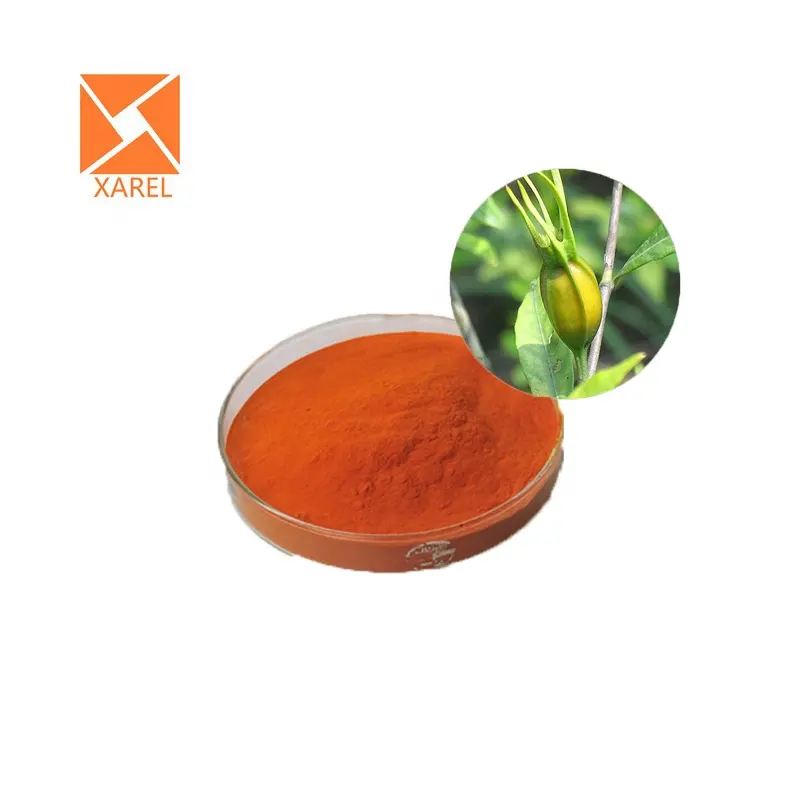 Food Grade Gardenia Extract Gardenia Geel Poeder Pigment