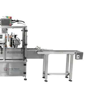 LOM 2023 otomatik tutkal vergi damga damgalama makinesi yeni varış etiketleme baskı gıda içecek kimyasal Metal PLC motor