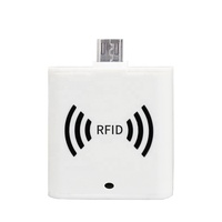 Frosted Shell UHF OTG Reader 860-960Mhz Tipo-C Interfaz Rfid Reader Lector de teléfono de mano con APK,SDK