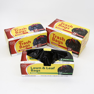 Heavy Duty 13 Gallon Drawstring Kitchen Trash <b>Bags</b>, 100% Recyclable, 80/120 Count for Yard Waste - Product Image 4