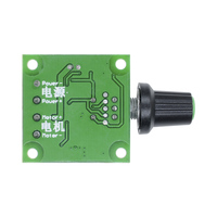 Module de carte de contrôle de vitesse de moteur basse tension 2A, courant de sortie DC max. 2A, tension réglable 1.8V 3V 5V 6V 12V