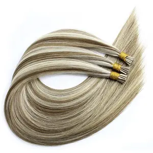 Professional 0.8g 0.5g 0.3g Double Drawn Micro i tip hair extension wholesale