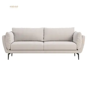 Hot Sale Sofa Set Möbel Wohnzimmer Modern Luxus Weiß Leathaire Leders ofa 2-Sitzer