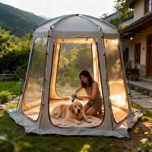 เต็นท์ทรงโดมใส 1-2 คน ทนทุกสภาพอากาศ - ให้ความอบอุ่น แห้งสบาย และป้องกันแสงแดด - เหมาะสำหรับกีฬา ฝน หรือลม - Product Image 4