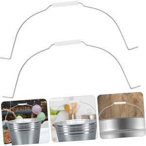 ถังโลหะกลางแจ้งขนาด 18 ลิตร พร้อมหูจับลวดเหล็ก ความจุ 20 ลิตร สำหรับเก็บน้ำและซักผ้า วัสดุ PP ขายส่ง - Product Image 2