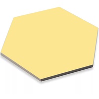 Carreaux muraux hexagonaux en céramique colorés 260x300mm 6mm antidérapants mats couleur unie pour cuisine, salle de bain, villa et école, style INS