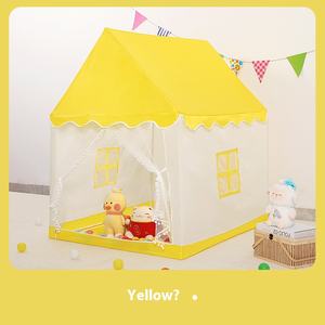 Çocuk kapalı oyun evi kız oyun evi rüya kale prenses çadır ev yatak uyku sihirli ayırabilirsiniz - Product Image 3