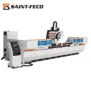 Profilé en aluminium industriel et machines-outils de traitement de l'acier Centre d'usinage CNC BT30 avec table de travail de <span class=keywords><strong>7m</strong></span> - Product Image 1