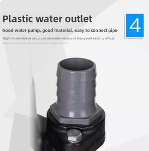 도시 지하 하수 처리에 강력한 수중 하수 펌프 알루미늄 주철 펌프 막힘 방지 - Product Image 2