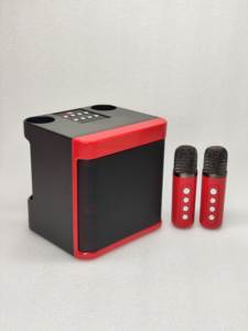 YS111 chanson Bluetooth haut-parleur Microphone Audio intégré Intelligent KTV Mini extérieur Portable 3D amplificateur stéréo haut-parleur - Product Image 5