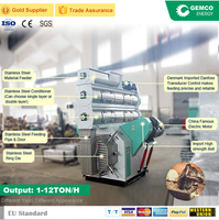 Nouvelle machine à granulés d'aliments en acier inoxydable haute performance pour buffles d'eau, zébus, bovins, bison et autres ruminants, 1-12 tonnes/heure, 2-8 mm