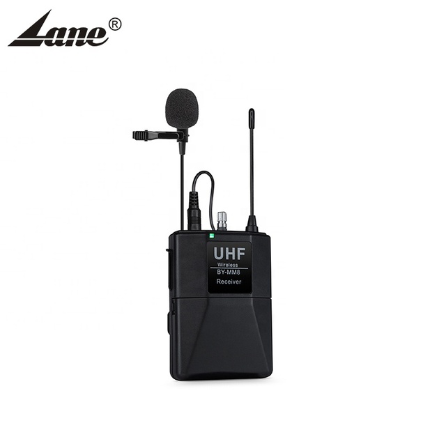 Lane By-MM8 Wireless Microphone for Dslr Camera Lavaliere Microphone Wireless Uhf Lavaliere Wireless Microphone