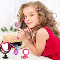 Salon de coiffure pour filles ensemble sèche-cheveux ciseaux kit de coupe de cheveux semblant de jouer jouets beauté mode jouets