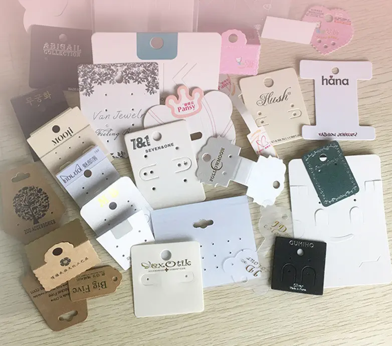 Orecchini personalizzati gancio per carte collana con gancio orecchino Jam Back Card Plus stampa accessori per forcine marmellata di gioielli