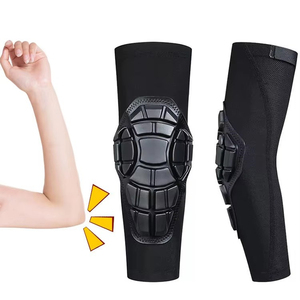 Malla transpirable Flexible protectora suave ligero acolchado codo manga y rodilleras para esquí patinaje snowboard Unisex - Product Image 1