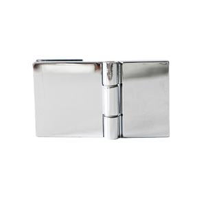 Proway, bisagra de Clip de puerta plegable de apertura externa de aleación de Zinc duradera moderna para puertas de vidrio de baño de Ducha - Product Image 2