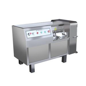 Cortador de pollo fresco comercial de acero inoxidable 201 304, dados cúbicos, máquina cortadora de cubos de carne congelada - Product Image 4