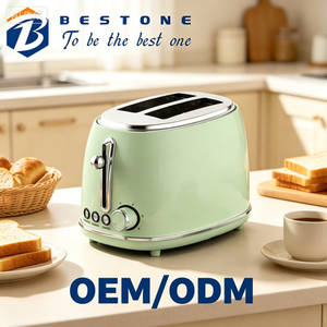 BESTONE Retro Breakfast <b>Set</b> 11 type Electric <b>Toaster</b> <b>Kettle</b> Blender Household Appliance OEM ODM - Product Image 3