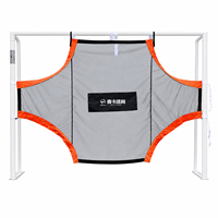 Cible de but de football en tissu Oxford pliable et portable pour l'entraînement de précision au tir (5, 7 ou 11 côtés)
