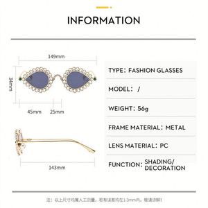 Gafas de Sol de Moda 2025, Lujosas, con Pedrería Brillante, Estilo Y2K, Protección UV400, Diseño Ojo de Gato, Punk, con Diamantes, para Hombre y Mujer - Product Image 5