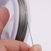 Vente en gros de composants et de trouvailles pour bijoux en fil de ressort en acier inoxydable DIY pour la fabrication de bijoux personnalisés