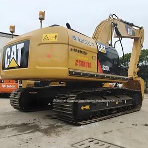 Excavadora de cadenas Caterpillar 320D usada, máquina de construcción de segunda mano, excavadoras de 20 toneladas, equipo Cat 320D, excavadoras 320, 325, 330 - Product Image 3