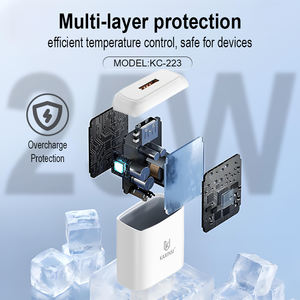 ที่ชาร์จ USB-A ความเร็วสูงใน QC3.0สำหรับ <span class=keywords><strong>iPhone</strong></span> & Support, VIVO โทรศัพท์มือถือ supervooc ชาร์จ kaxinsi KC-223 - Product Image 6