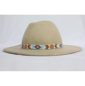 สายรัดหมวกลูกปัดหรูหราพร้อมลูกปัดหลากสีที่สวยงามทำด้วยมือเพื่อคุณภาพระดับพรีเมียมและสไตล์หมวกที่โดดเด่น - Product Image 1