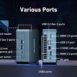 IT13 Mini PC Intel Core I5-13500H Gen RAM 16GB DDR4/512GB SSD Windows 11 Pro HDMI คอมพิวเตอร์ขนาดเล็ก It13-i5 16GB + 512GB - Product Image 6