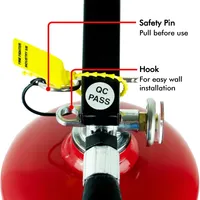Poudre sèche ABC/BC 6kg, extincteurs de dinde ABC puissance chimique sèche 13A/183B/C