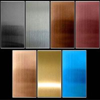 Tôle d'acier inoxydable colorée / Idéale pour la décoration intérieure de villas, hôtels de luxe et projets d'ascenseurs commerciaux
