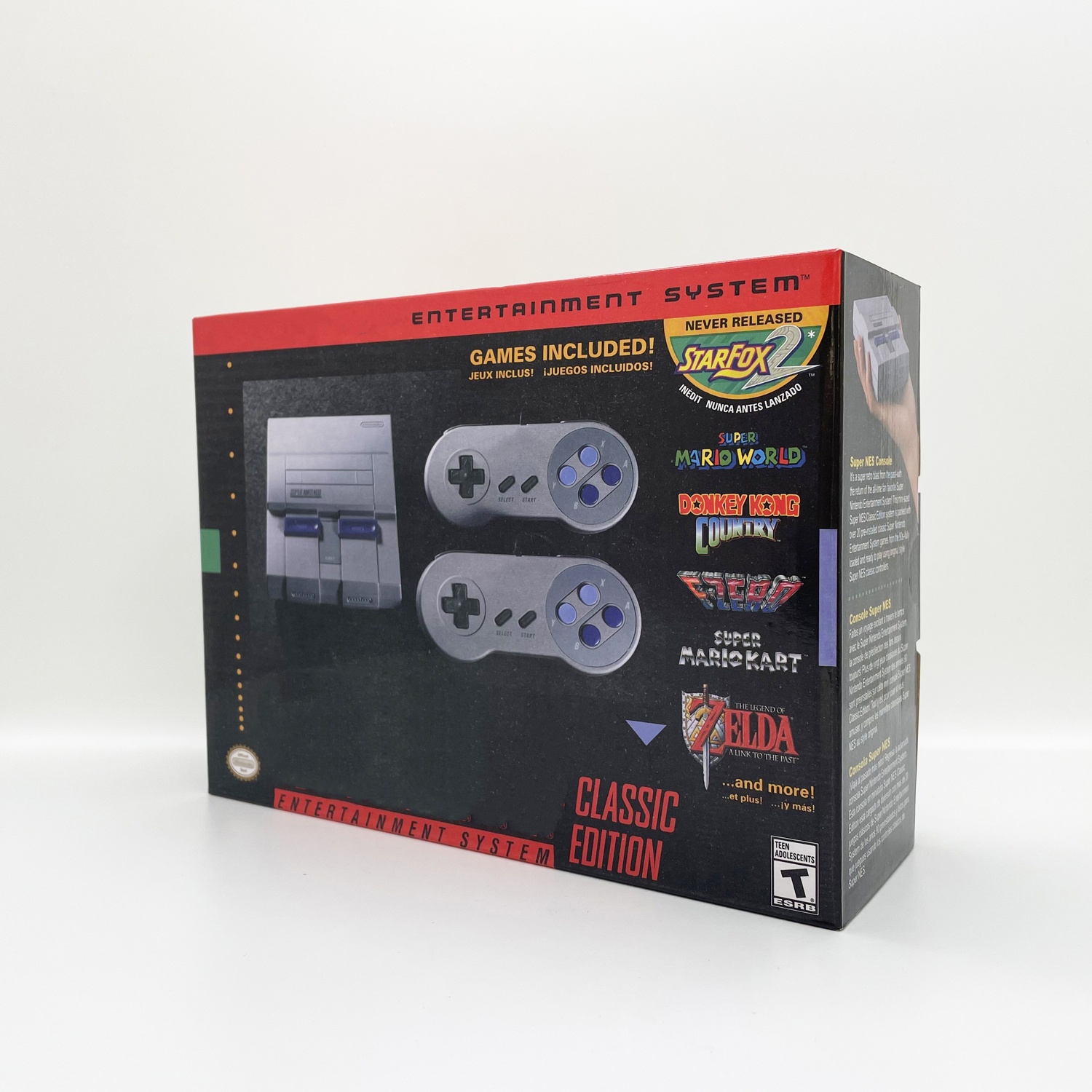 40 Pcs/Lot Free Shipping!! Game Console for Super Nintendo Classic Edition Built in 21 Games