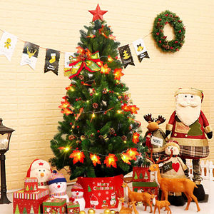 Thu hoạch kỳ nghỉ ánh sáng trang trí lễ Tạ ơn Lá Rơi dải đèn giáng sinh Vòng hoa <span class=keywords><strong>Maple</strong></span> lá chuỗi đèn - Product Image 2