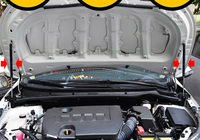 Accessoires de voiture, vérin à gaz pour capot, compatible avec Corolla 2014 à 2017