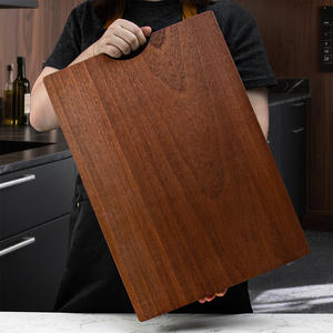 เขียงวอลนัทไนจีเรีย-ไม้เนื้อแข็งเขียงใช้ในครัวเรือนกระดานเตรียมอาหารขนาดใหญ่ทรงสี่เหลี่ยม - Product Image 1