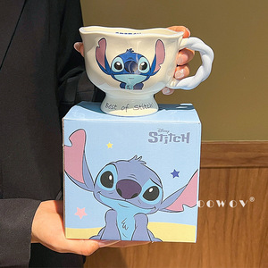 <span class=keywords><strong>Taza</strong></span> de Cerámica con Diseño de Anime <span class=keywords><strong>y</strong></span> Dibujos Animados, Sublimación en Porcelana, 360 ml, Gran Capacidad, Reutilizable, Apta para Lavavajillas <span class=keywords><strong>y</strong></span> Microondas, Estilo Moderno para Negocios - Product Image 3