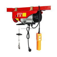Treuil électrique 220v Mini palan à câble métallique 380v 500kg Petit mini câble métallique électrique 12v 220v