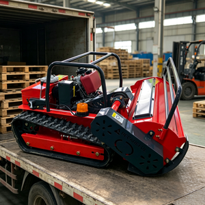 Cortacésped Autónomo Robusto de Gran Carga para Terrenos Difíciles con Batería, Corte de 800mm, Doble Control, Equipo Industrial de <span class=keywords><strong>Mulching</strong></span> para Pendientes - Product Image 1