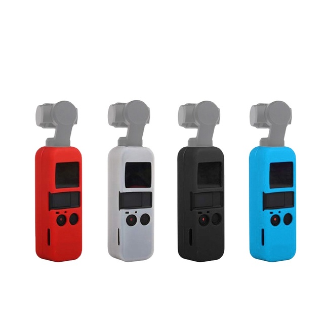 Portable Colorful Silicone Cover Case for DJ I OSMO Pocket Gimbal Made of Plastic