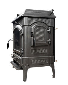 Estufa de Leña de Hierro Fundido Apta para Cocinar. Chimenea Interior de Diseño Moderno. Directo de Fábrica - Product Image 5