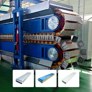 PU Sandviç Panel Yapım Makinesi PLC Kontrollü Sürekli Poliüretan İzolasyon Levhası Üretim Hattı - Product Image 1
