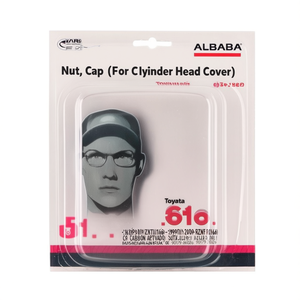 Nut, Cap(For Cylinder <b>Head</b> <b>Cover</b>) for Toyota Hilux Surf RZN169 1999-2004 OE 90179-06026 9017906026 - Product Image 3