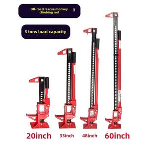 Farmer's Off-Road Rescue Vehicle Top 20 pulgadas 33 pulgadas 48 pulgadas 60 pulgadas Pole Climbing Monkey Accesorios Neumático Levantamiento 3T Herramientas para vehículos - Product Image 1