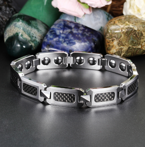 Venta al por mayor de los hombres de acero inoxidable pulsera de cadena de Hip Hop cubano <span class=keywords><strong>Caim</strong></span> Punk encanto chapado en oro de la joyería - Product Image 5